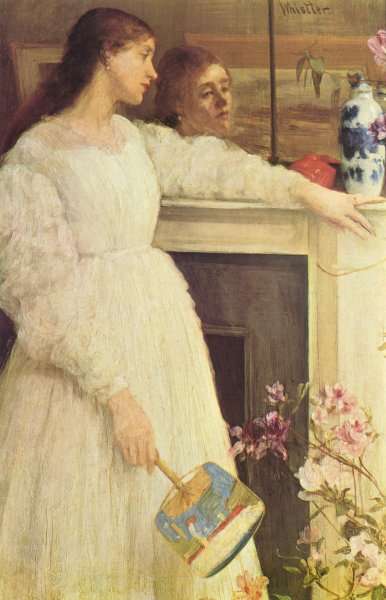 Symphony in White Number 2- The Little White Girl 1864 by James Abbott McNeill Whistler