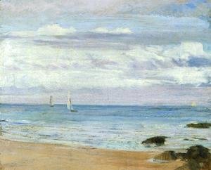 James Abbott McNeill Whistler - Blue and Silver: Trouville