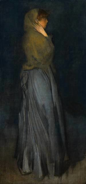 James Abbott McNeill Whistler - Arrangement in Yellow and Grey: Effie Deans