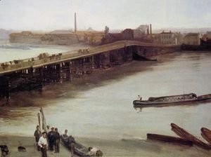 Brown and Silver: Old Battersea Bridge