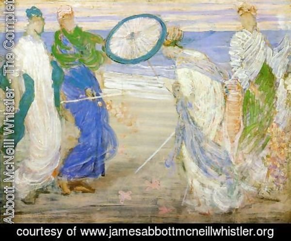 James Abbott McNeill Whistler - Symphony in Blue and Pink