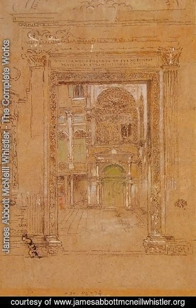 James Abbott McNeill Whistler - Ste Giovanni Apostolo et Evangelistae
