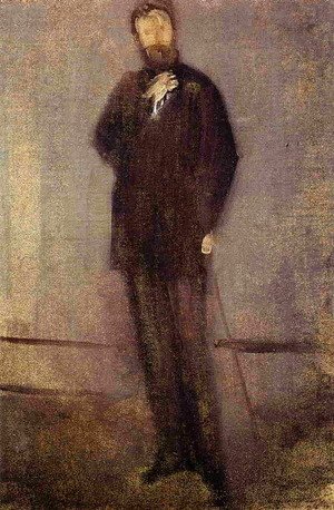 James Abbott McNeill Whistler - Study for the Portrait of F. R. Leyland