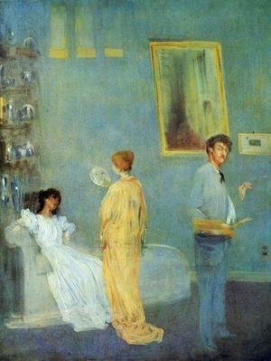 James Abbott McNeill Whistler - The Artist's Studio
