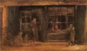 James Abbott McNeill Whistler - A Shop