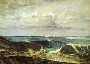 James Abbott McNeill Whistler - Blue and Silver: The Blue Wave, Biarritz