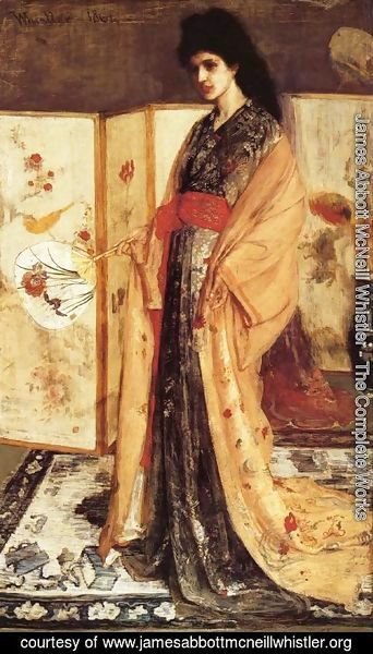 James Abbott McNeill Whistler - Rose and Silver: The Princess from the Land of Porcelain