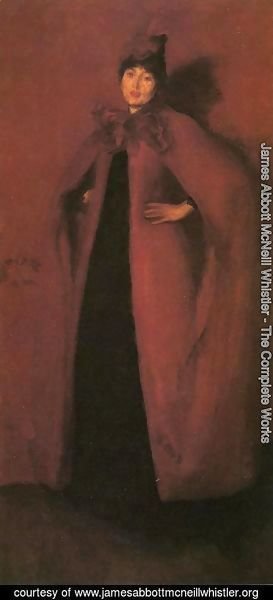 James Abbott McNeill Whistler - Harmony in Red: Lamplight