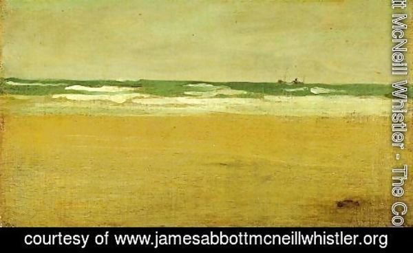 James Abbott McNeill Whistler - The Angry Sea