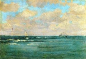 James Abbott McNeill Whistler - Bathing Posts
