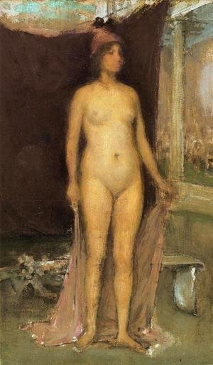 James Abbott McNeill Whistler - Purple and Gold: Phryne the Superb! - Builder of Temples