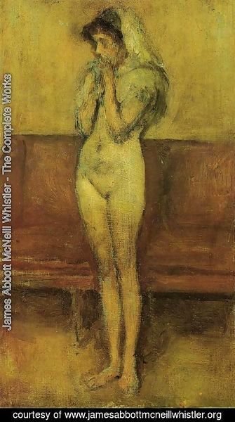 James Abbott McNeill Whistler - Rose and Brown: La Cigale