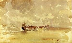 James Abbott McNeill Whistler - Gold and Grey, the Sunny Shower