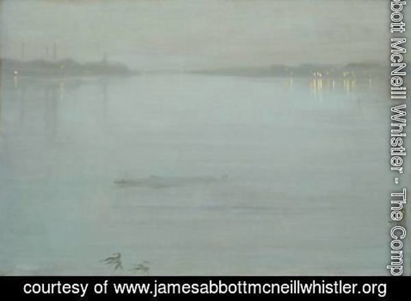 James Abbott McNeill Whistler - Nocturne Blue And Silver Cremorne Lights 1872