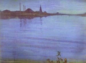 James Abbott McNeill Whistler - Nocturne In Blue And Silver 1871 2