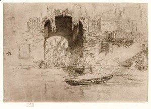 James Abbott McNeill Whistler - San Biagio, from Twenty Six Etchings