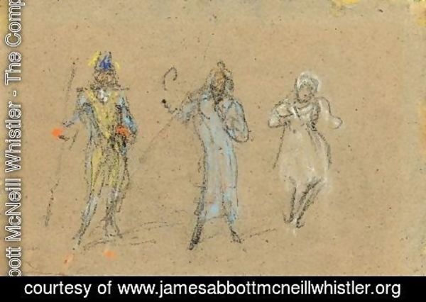 James Abbott McNeill Whistler - Souvenir Of The Gaiety