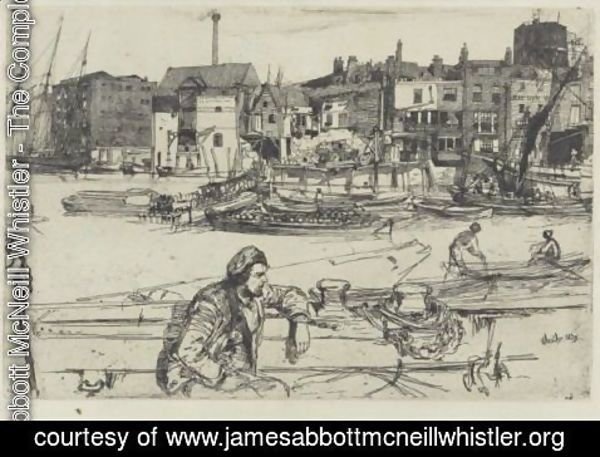 James Abbott McNeill Whistler - Black Lion Wharf 3