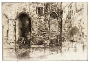 James Abbott McNeill Whistler - Two Doorways