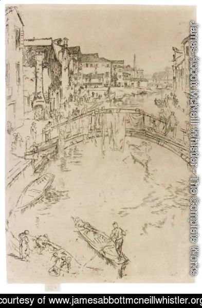 James Abbott McNeill Whistler - The Bridge