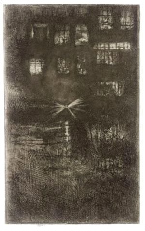 James Abbott McNeill Whistler - Nocturne Dance-House