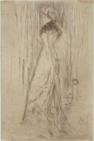 James Abbott McNeill Whistler - Maude, Standing