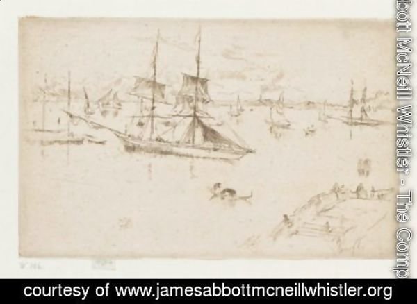 James Abbott McNeill Whistler - The Lagoon