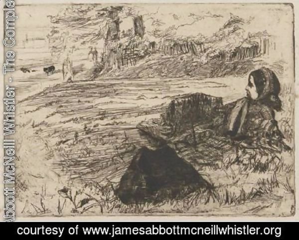 James Abbott McNeill Whistler - Nursemaid And Child