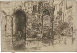 James Abbott McNeill Whistler - Two Doorways 2