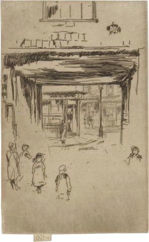 James Abbott McNeill Whistler - Drury Lane