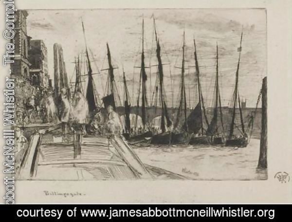 James Abbott McNeill Whistler - Billingsgate