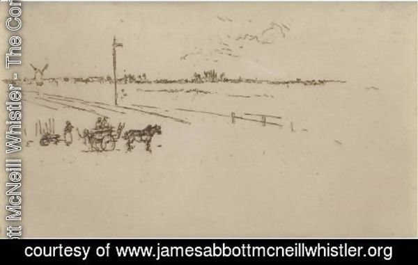James Abbott McNeill Whistler - Railway-Station, Voves