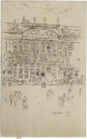 James Abbott McNeill Whistler - Grand Place, Brussels