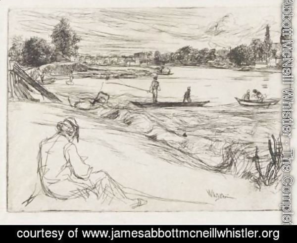 James Abbott McNeill Whistler - Sketching