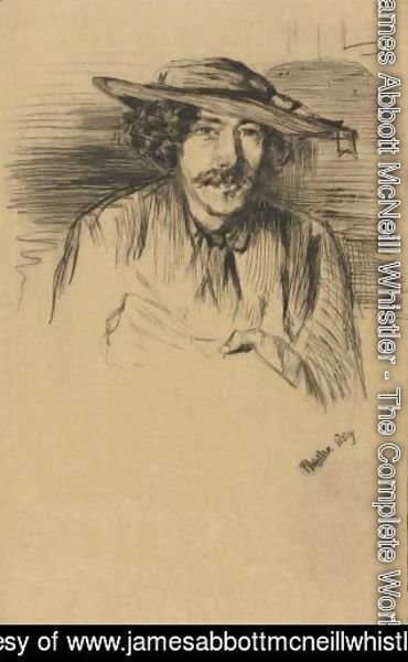 James Abbott McNeill Whistler - Portrait Of Whistler