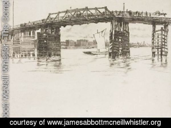 James Abbott McNeill Whistler - Old Battersea Bridge 2