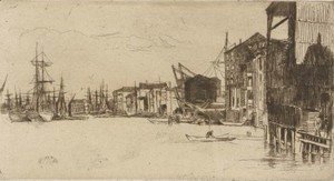 James Abbott McNeill Whistler - Free Trade Wharf