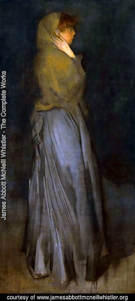 James Abbott McNeill Whistler - Arrangement in Yellow and Grey