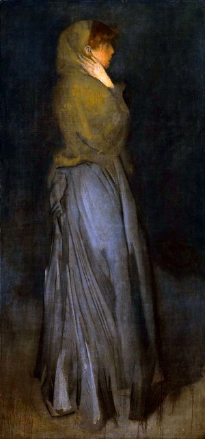 James Abbott McNeill Whistler - Arrangement in Yellow and Grey