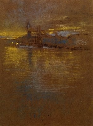 James Abbott McNeill Whistler - View across the Lagoon
