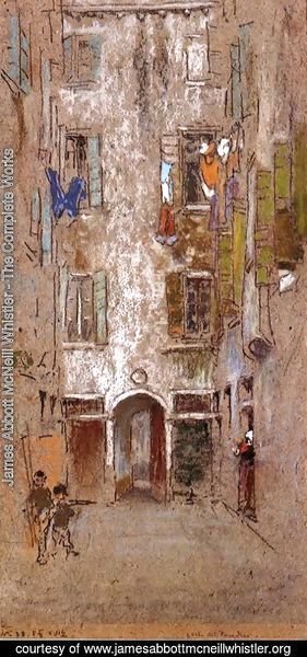 James Abbott McNeill Whistler - Paradise Court