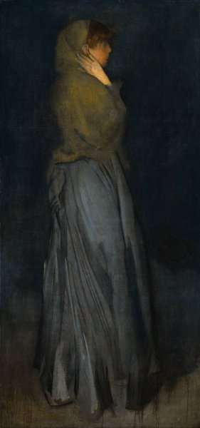Arrangement in Yellow and Grey: Effie Deans by James Abbott McNeill Whistler