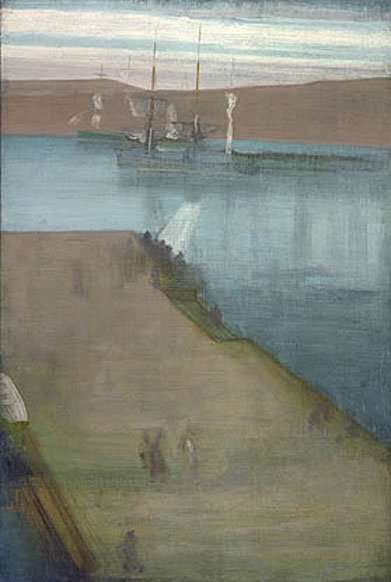 Valparaiso Harbor by James Abbott McNeill Whistler
