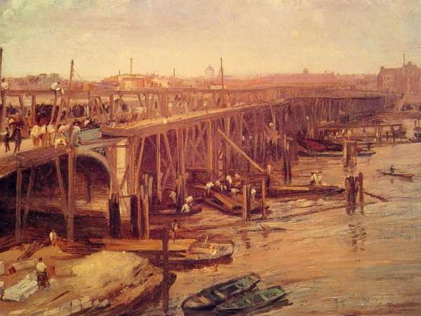 The Last of old Westminster by James Abbott McNeill Whistler