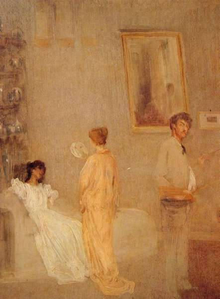 Whistler in his Studio by James Abbott McNeill Whistler
