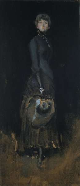 Lady in Gray by James Abbott McNeill Whistler