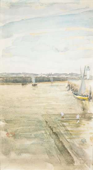 Scene on the Mersey by James Abbott McNeill Whistler