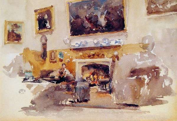 Moreby Hall by James Abbott McNeill Whistler