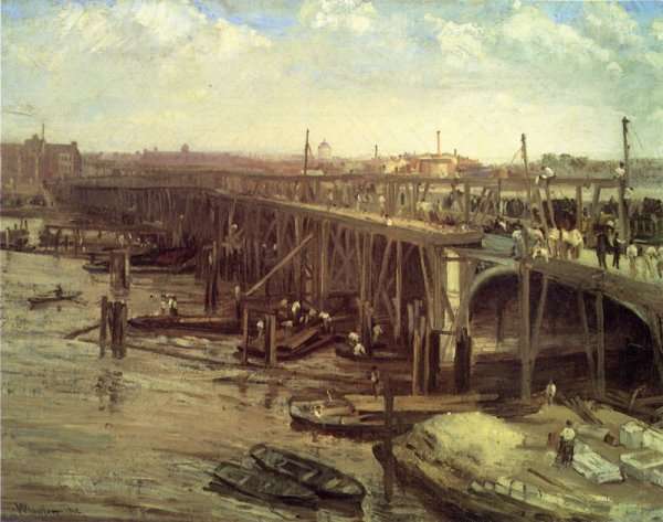 The Last of Old Westminster 2 by James Abbott McNeill Whistler
