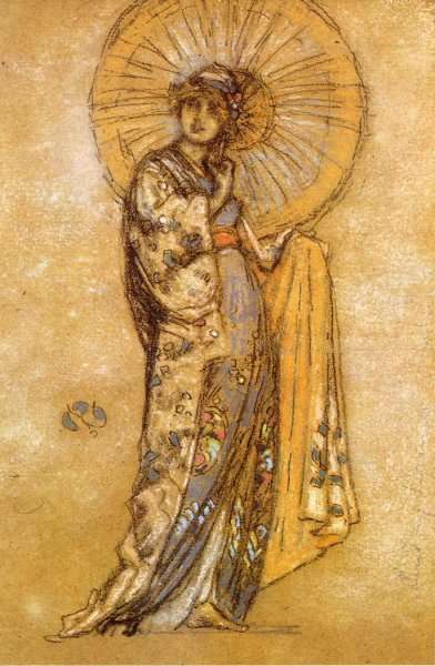 The Japanese Dress by James Abbott McNeill Whistler